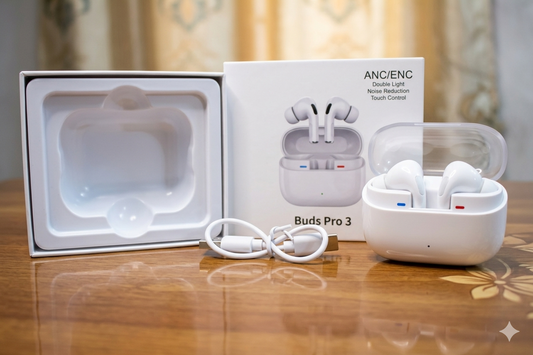 BUDS PRO 3 EARBUDS (Compatible with Android , IOS & Windows)
