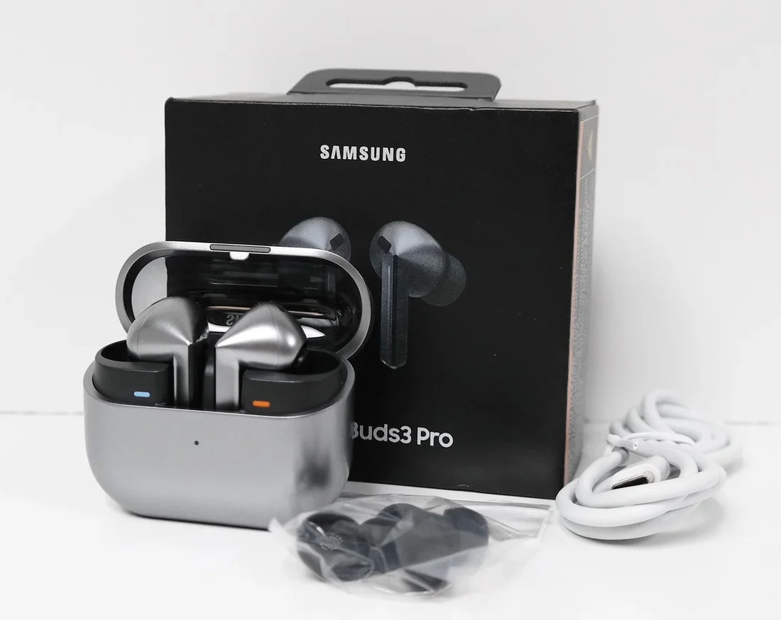 SAMSUNG GALAXY BUDS3 PRO WIRELESS CHARGING EARBUDS (Compatible with Android , IOS & Windows)